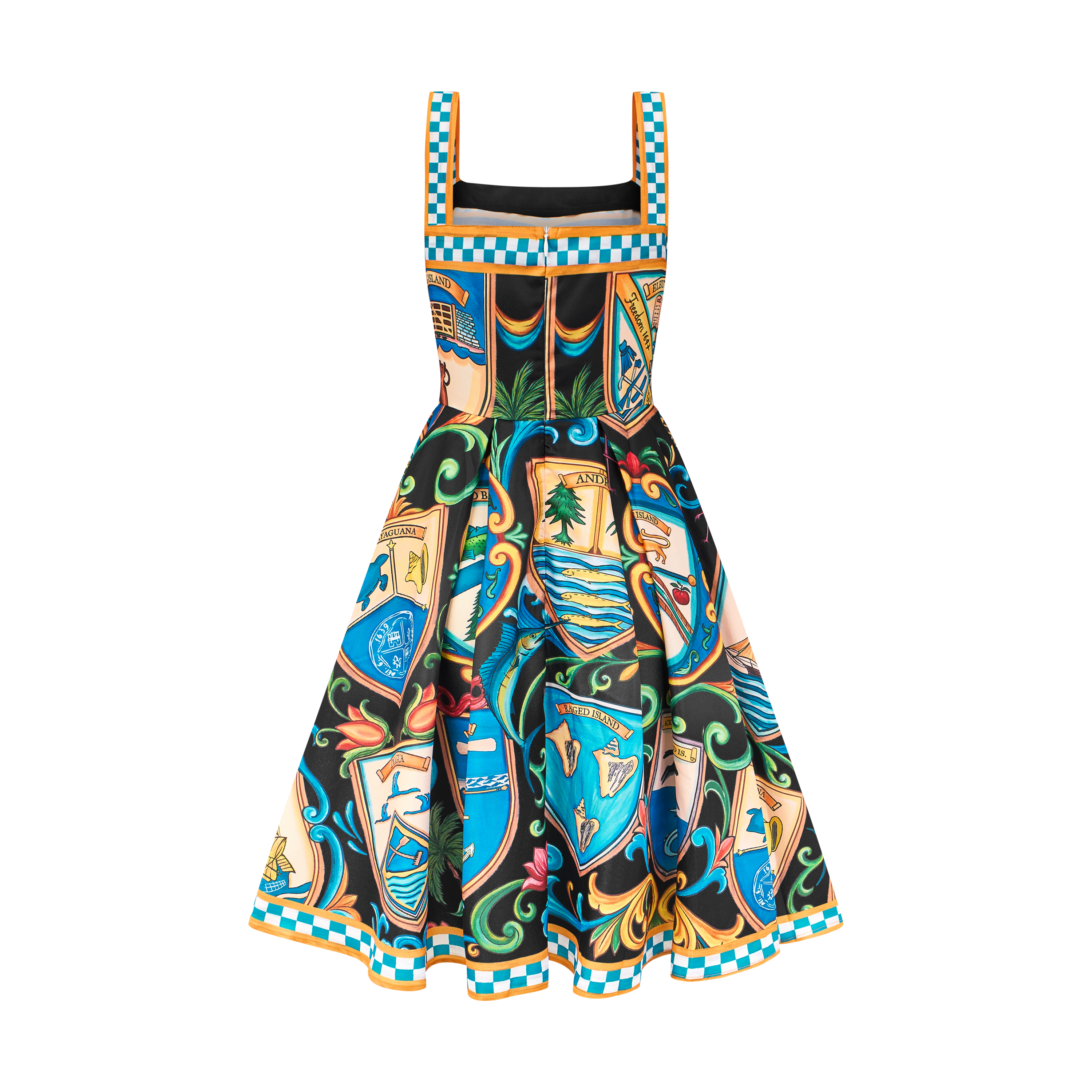2026 INDEPENDENCE SWEETHEART DRESS-BLACK