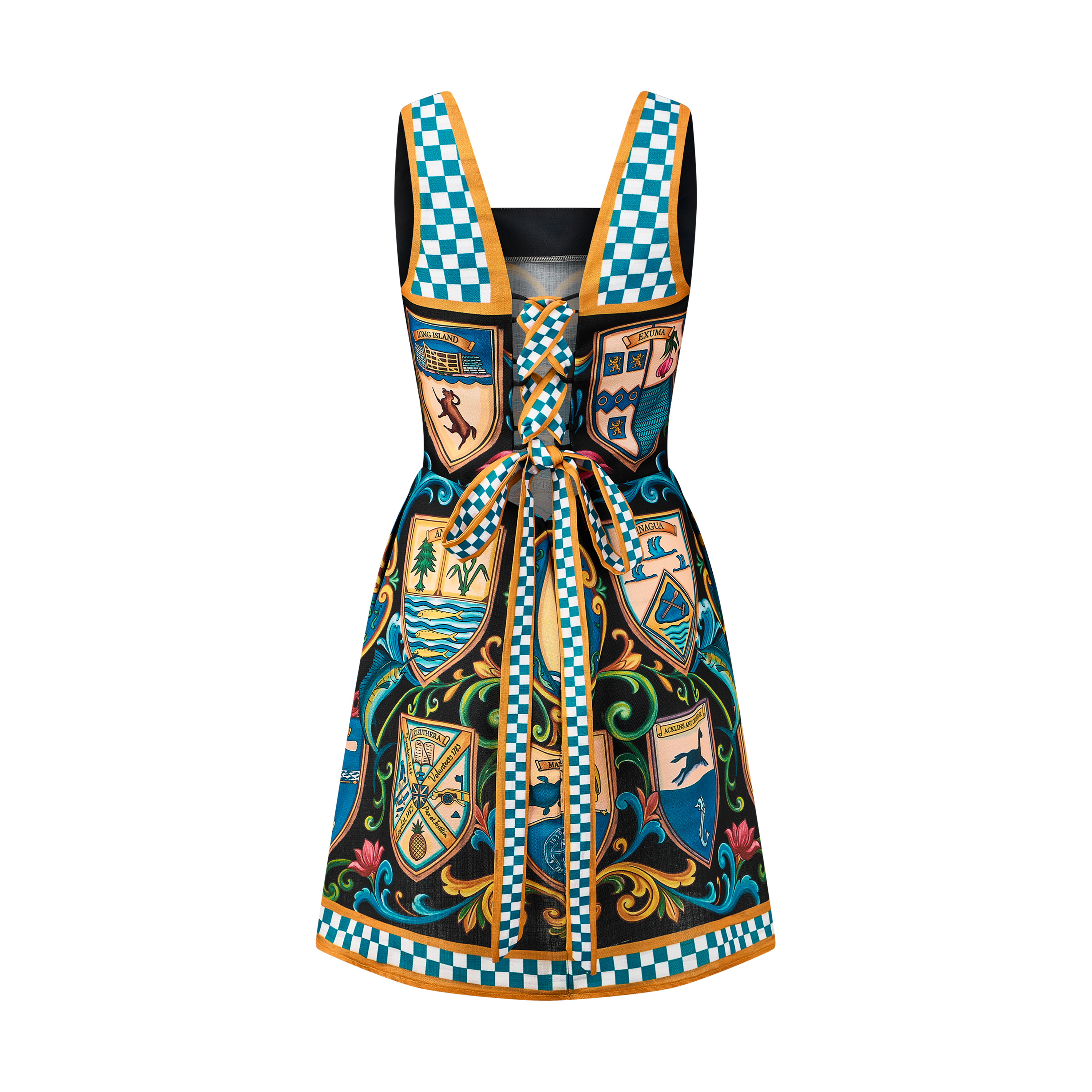 2026 INDEPENDENCE MINI DRESS-BLACK