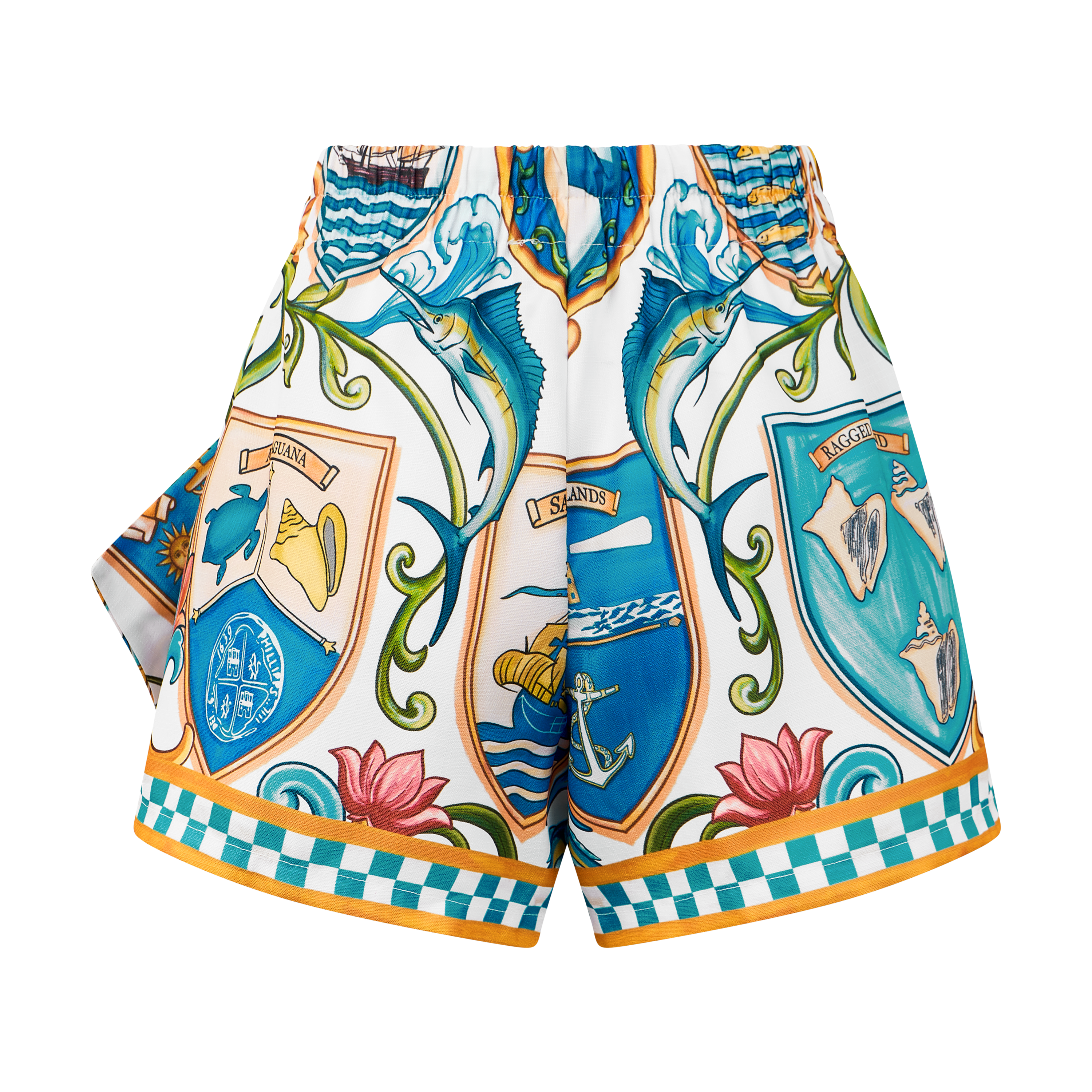 2026 INDEPENDENCE WRAP SKIRT-WHITE