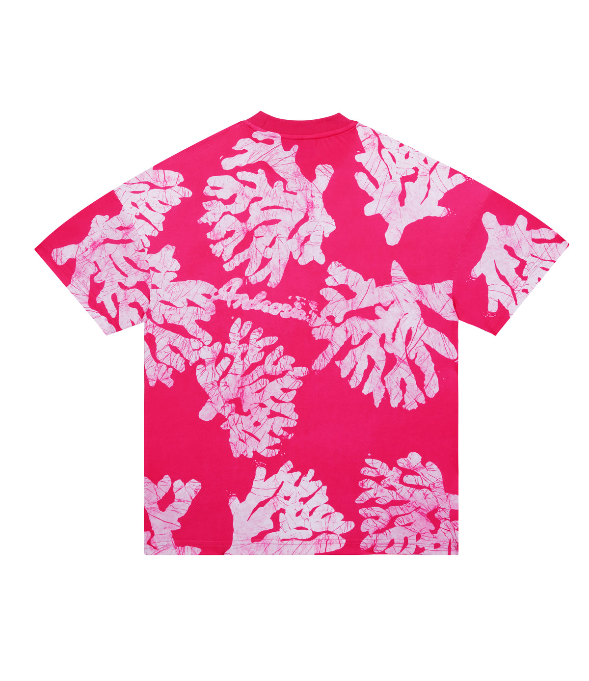Androsia V-Neck Tee — Pink
