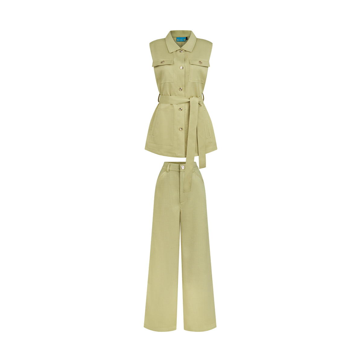 THE BOHIO VEST SET-SAGE
