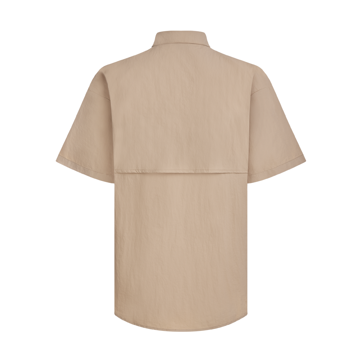THE SPF BAHAMIANO SHIRT SHORT SLEEVE -TAUPE