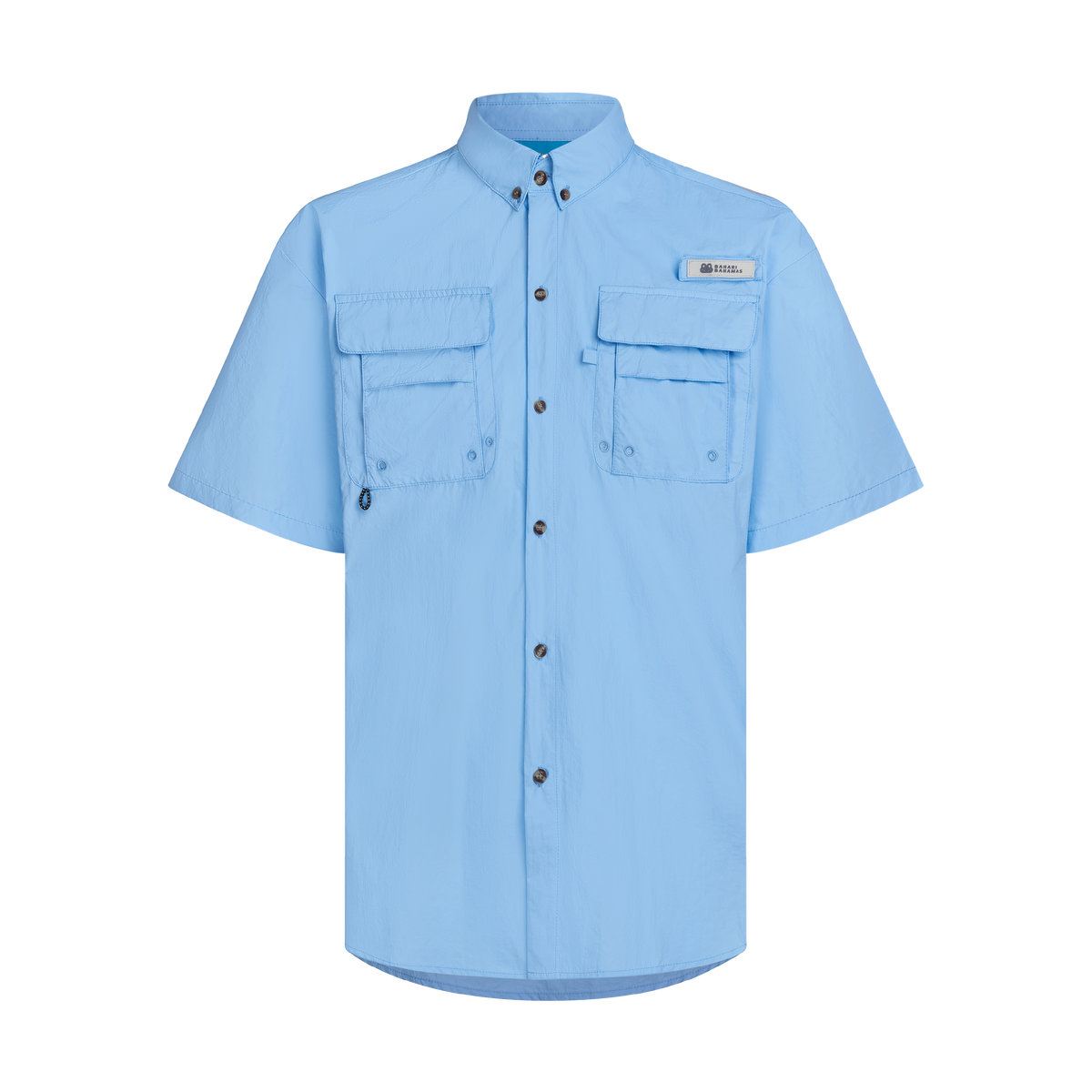 THE SPF BAHAMIANO SHIRT SHORT SLEEVE -SKY