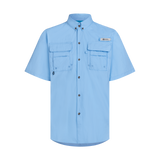 THE SPF BAHAMIANO SHIRT SHORT SLEEVE -SKY
