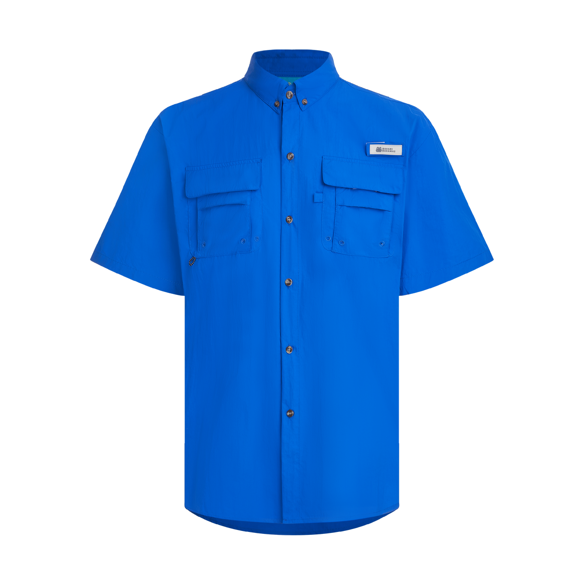 THE SPF BAHAMIANO SHIRT SHORT SLEEVE -ROYAL
