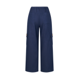 THE DENIM CARGO PANTS-DARK