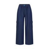 THE DENIM CARGO PANTS-DARK