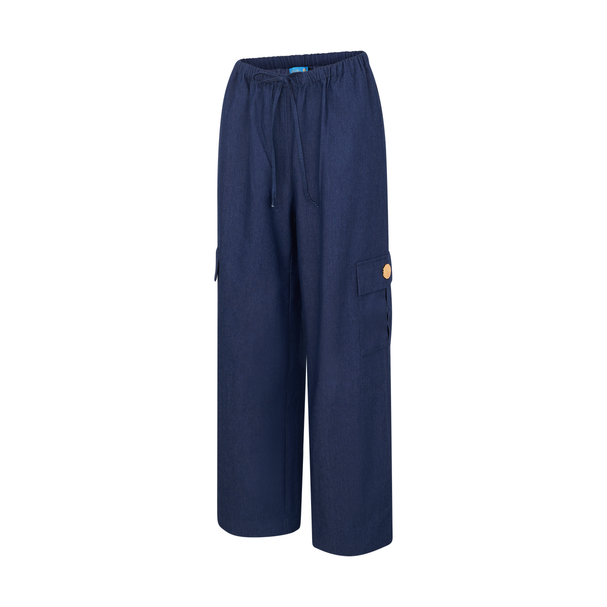 THE DENIM CARGO PANTS-DARK