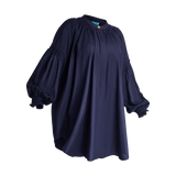 THE STROMBUS BANDED TUNIC-NAVY