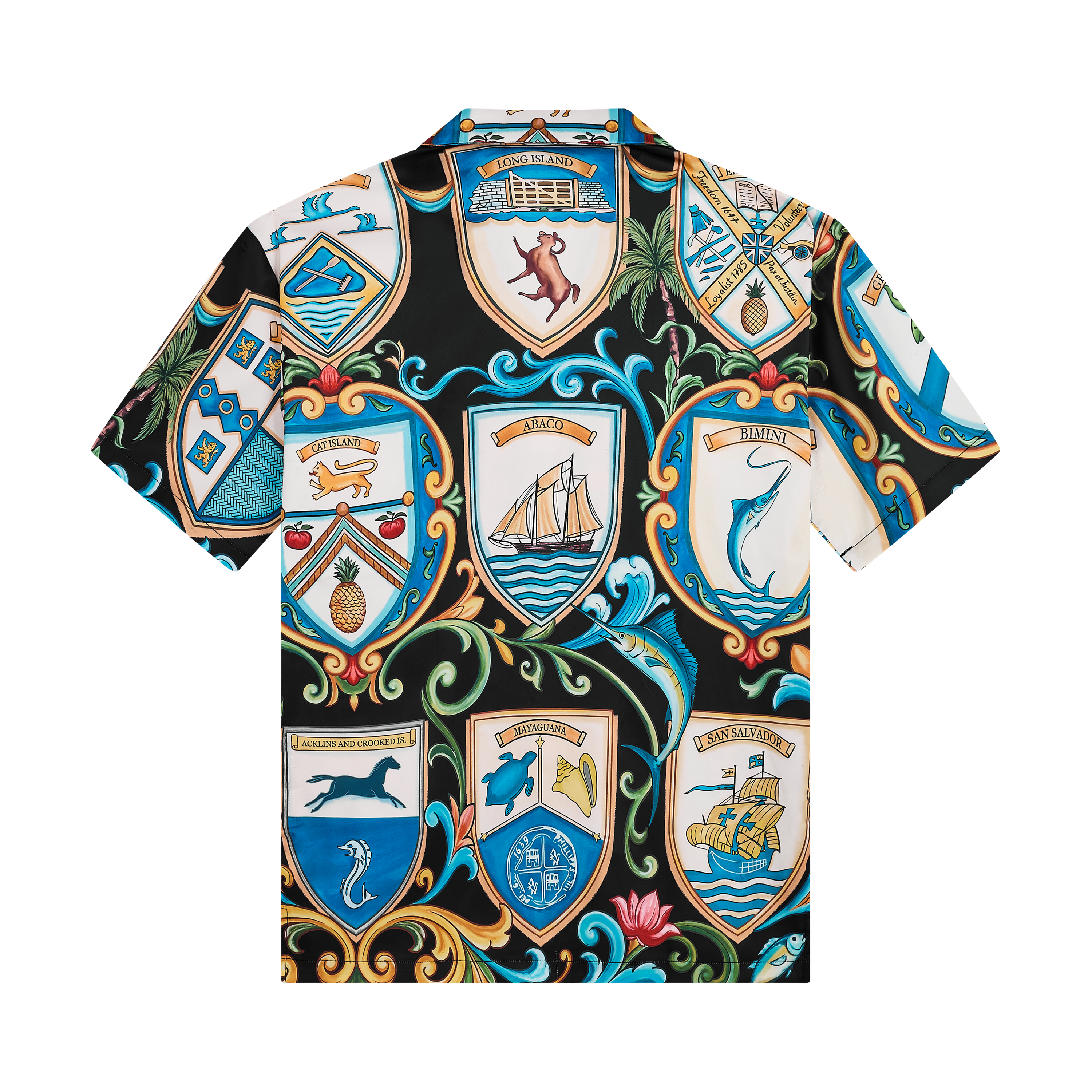 THE 53RD GATHERING BUTTON UP- BLACK