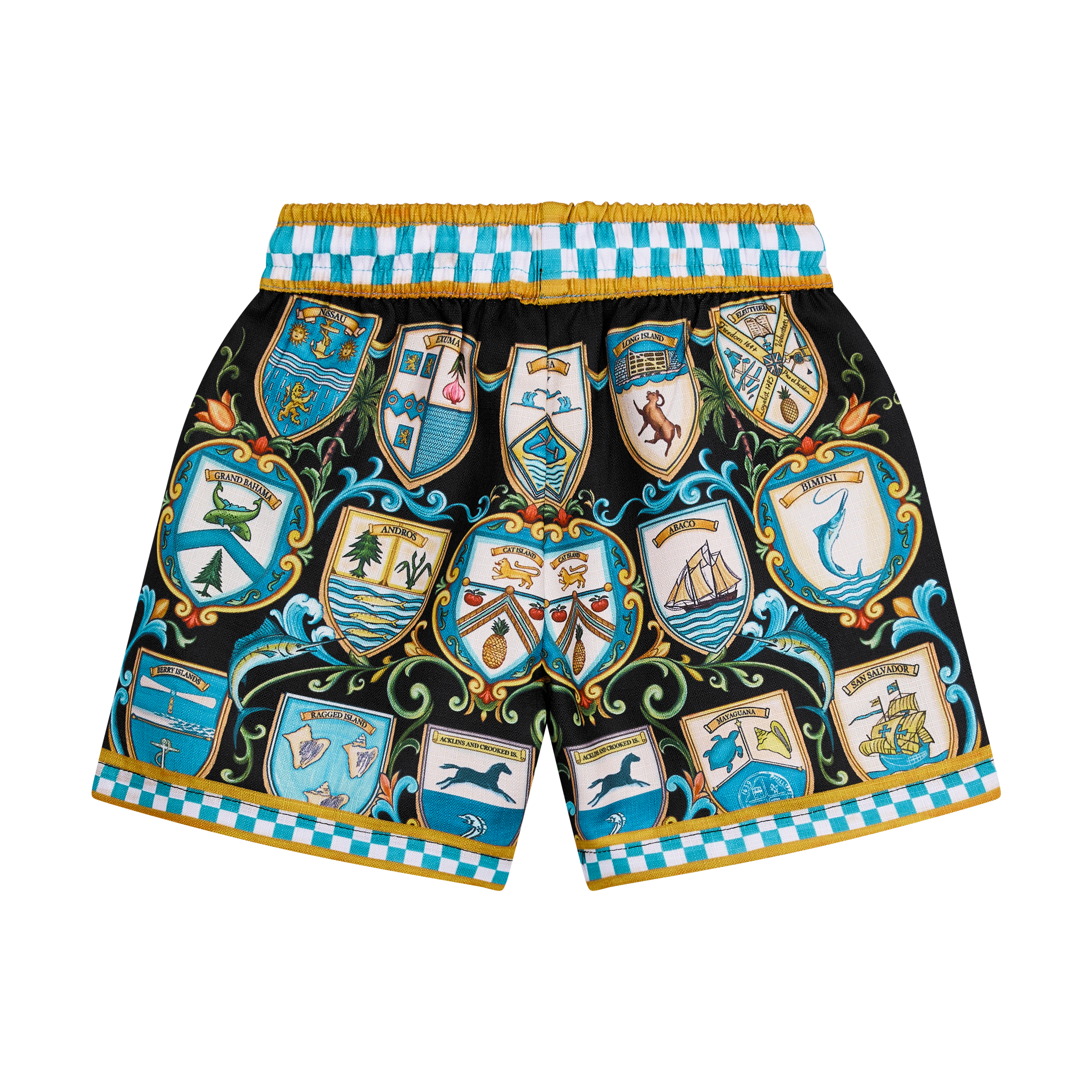 THE 53RD INDEPENDENCE BOYS SHORTS-BLACK