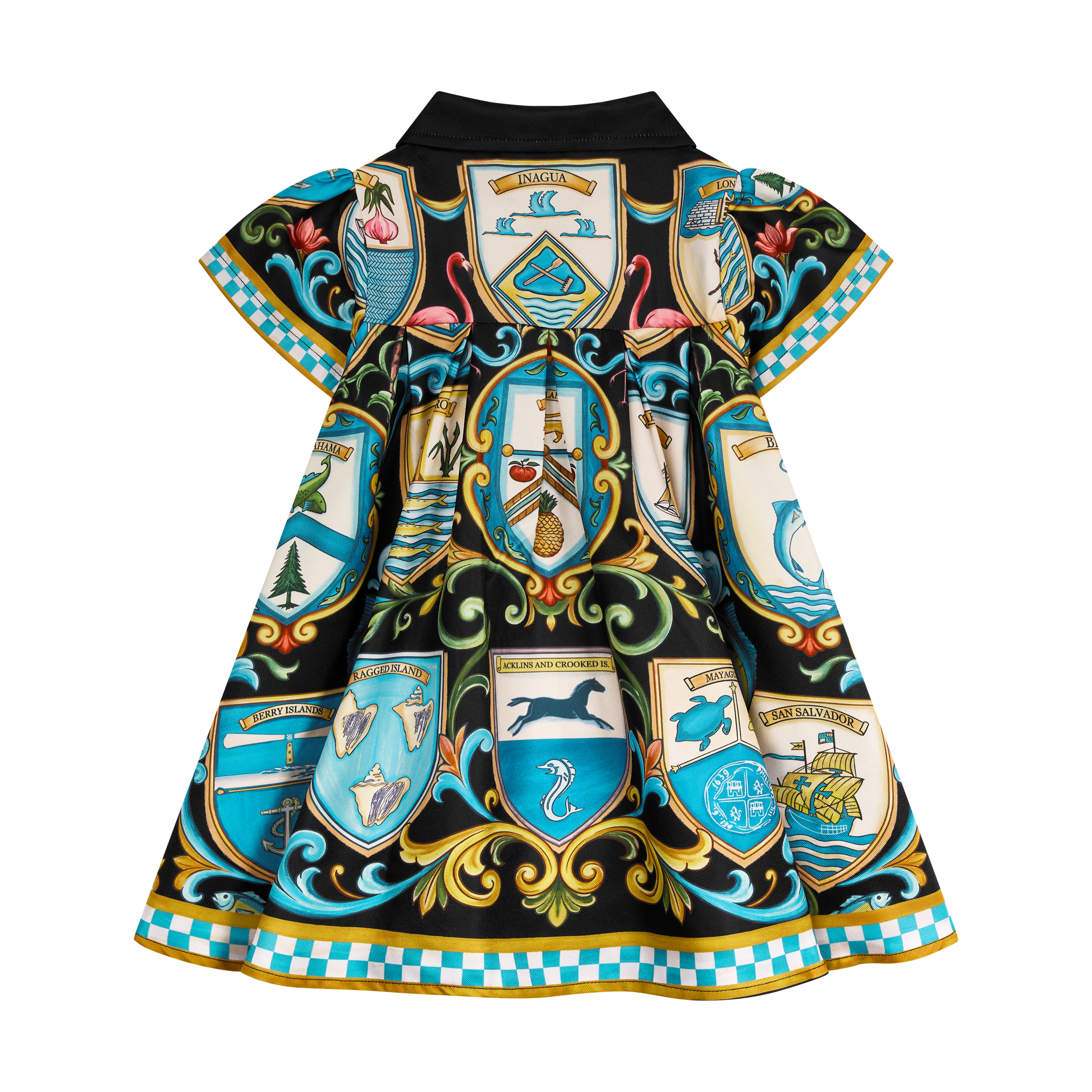 THE 53RD INDEPENDENCE BABYDOLL DRESS-BLACK