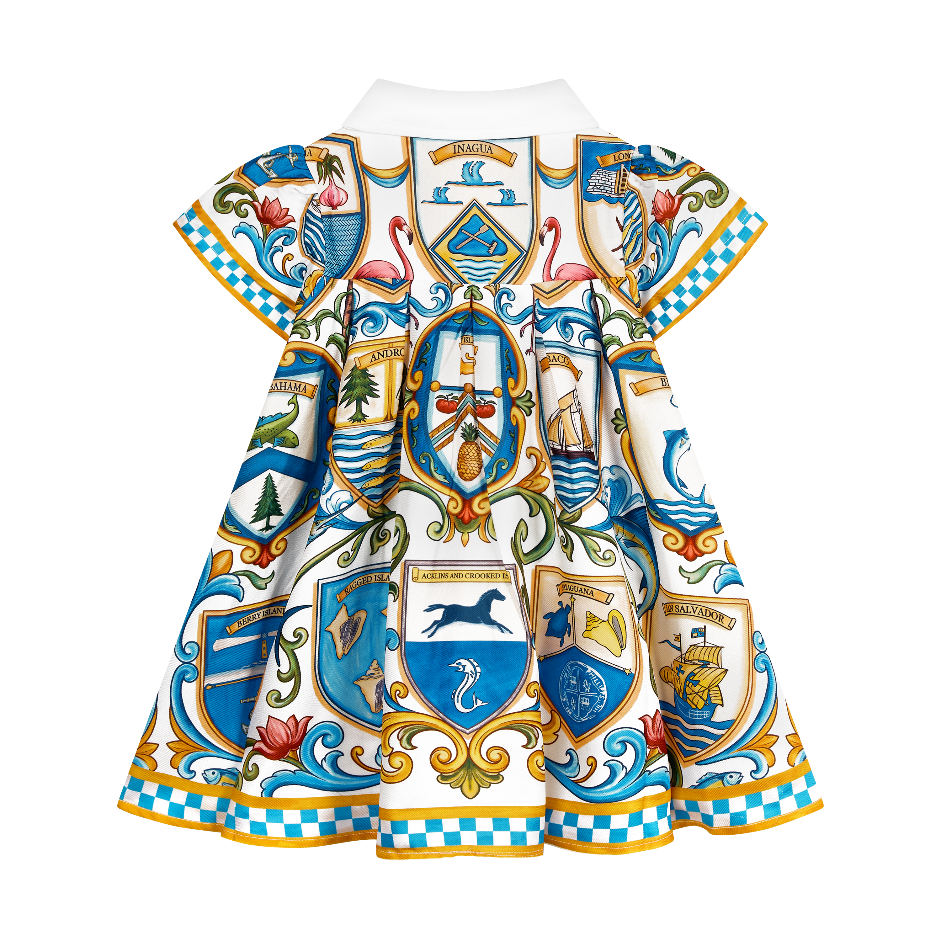 THE 53RD INDEPENDENCE BABYDOLL DRESS-WHITE