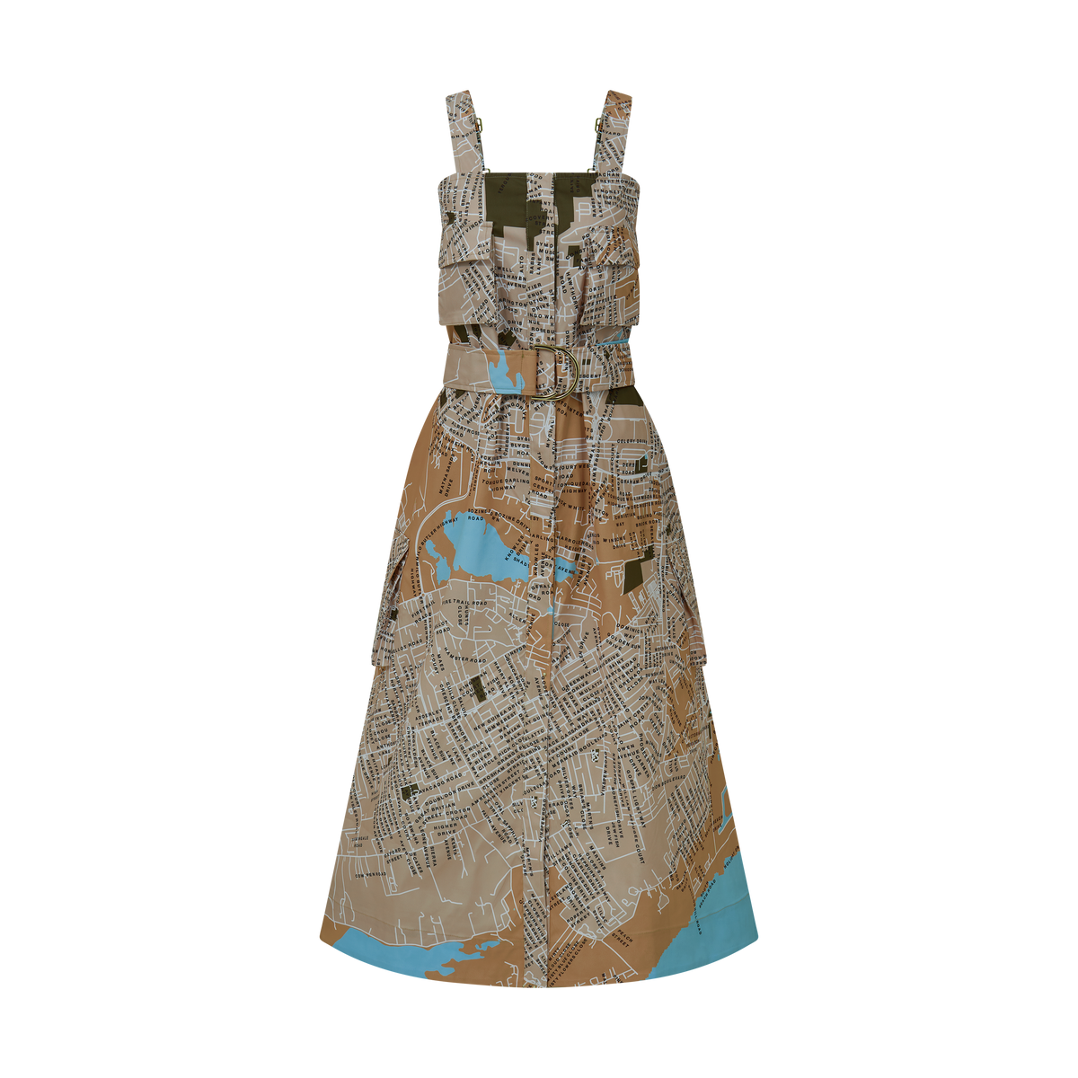 STREET SAFARI OVERALL CARGO DRESS