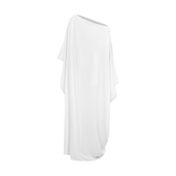 THE COMMERCIA DRAWSTRING KAFTAN-WHITE