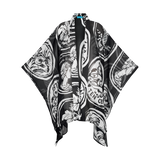 THE COMMERCIA ORGANZA COVERUP-BLACK