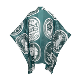 THE COMMERCIA ORGANZA COVERUP-TEAL