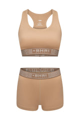 THE STAPLE BOY SHORTS SET-BLACK