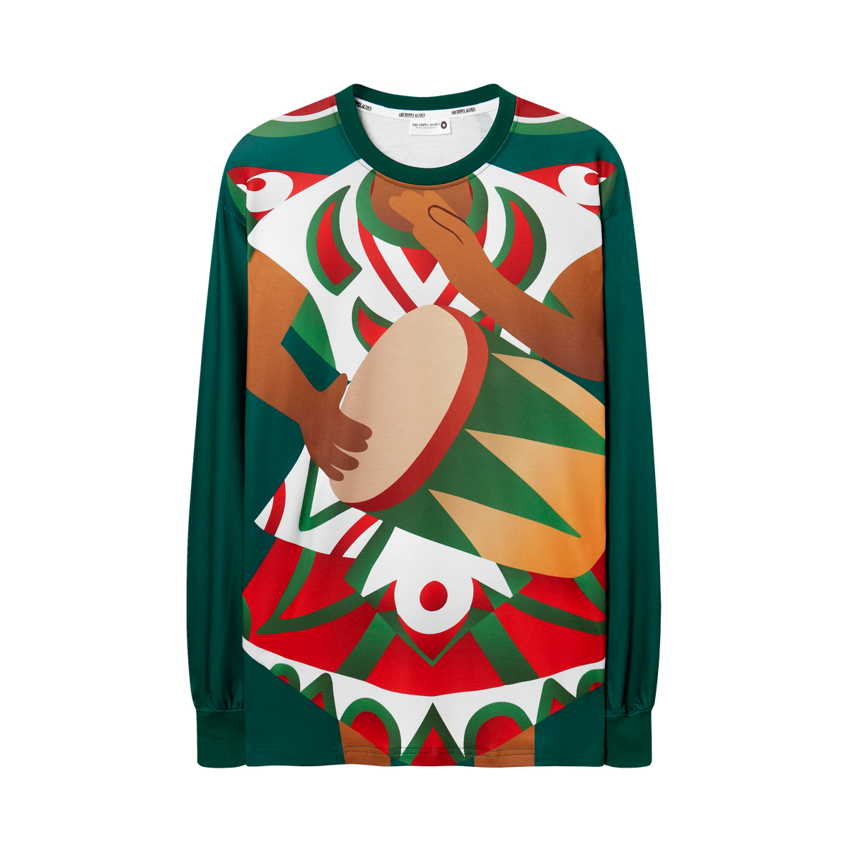 BAHARI HOLIDAY PAJAMAS- GREEN