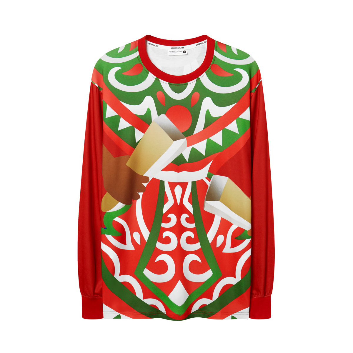 BAHARI HOLIDAY PAJAMAS- RED