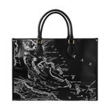 THE CARTE LUCAYOS TOTE-BLACK
