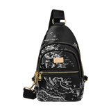 THE CARTE LUCAYOS SHOULDER BAG-BLACK