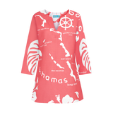 ARCHIPELAGO TUNIC- CORAL