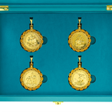 The Medallion Pendant Video Gift Box (Gold)