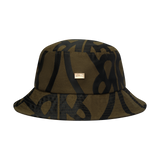 DENOGRAM BUCKET HAT- OLIVE