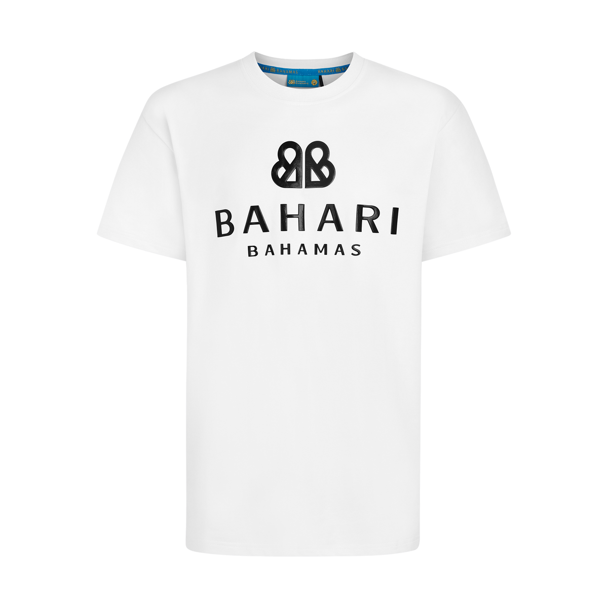 THE BAHAMIA TEE-WHITE & BLACK