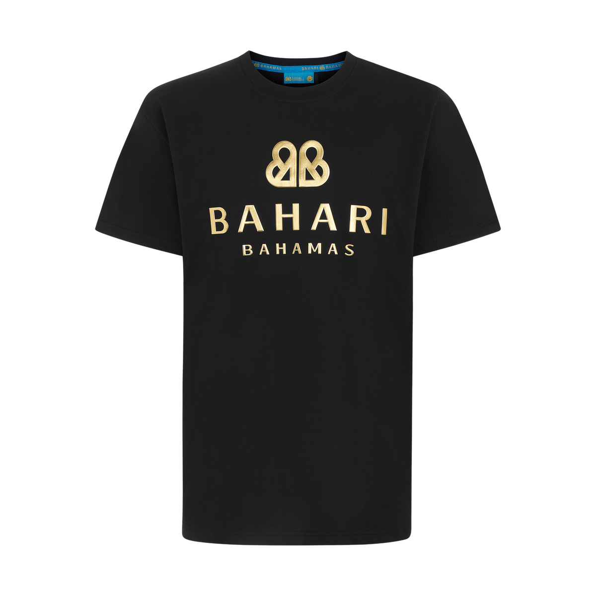 THE BAHAMIA TEE-BLACK & GOLD