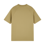THE MEDALLION RAGLAN TEE-TAN