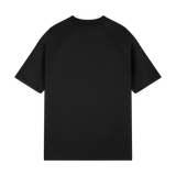 THE MEDALLION RAGLAN TEE-BLACK