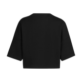 THE COTB MEDALLION CROP TOP-BLACK