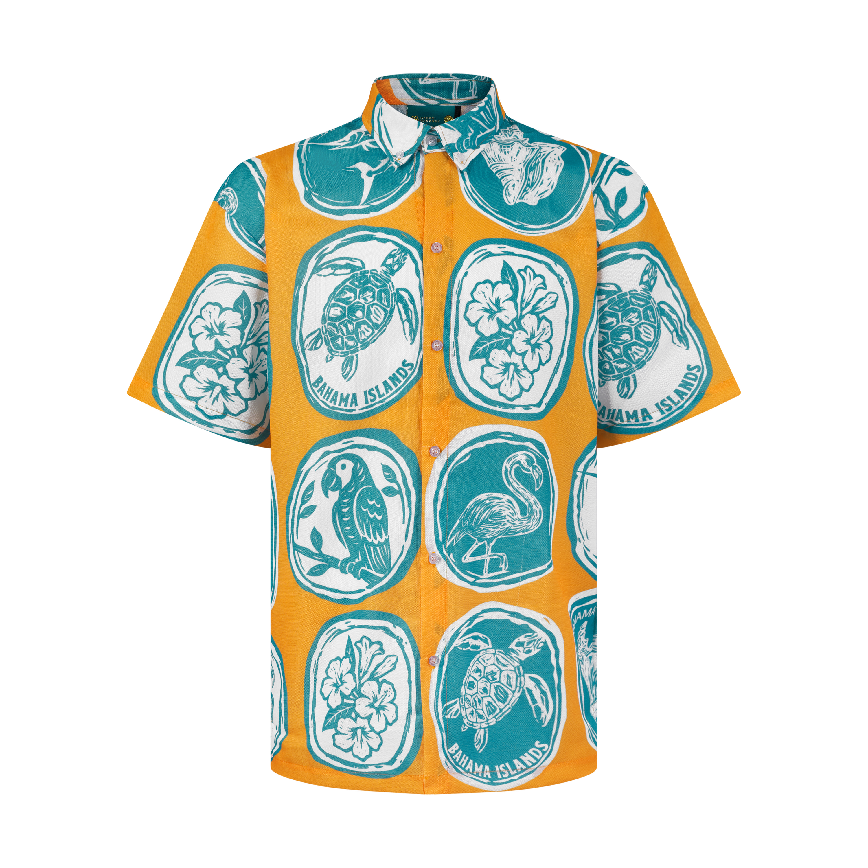 THE COMMERCIA BUTTON UP-GOLD