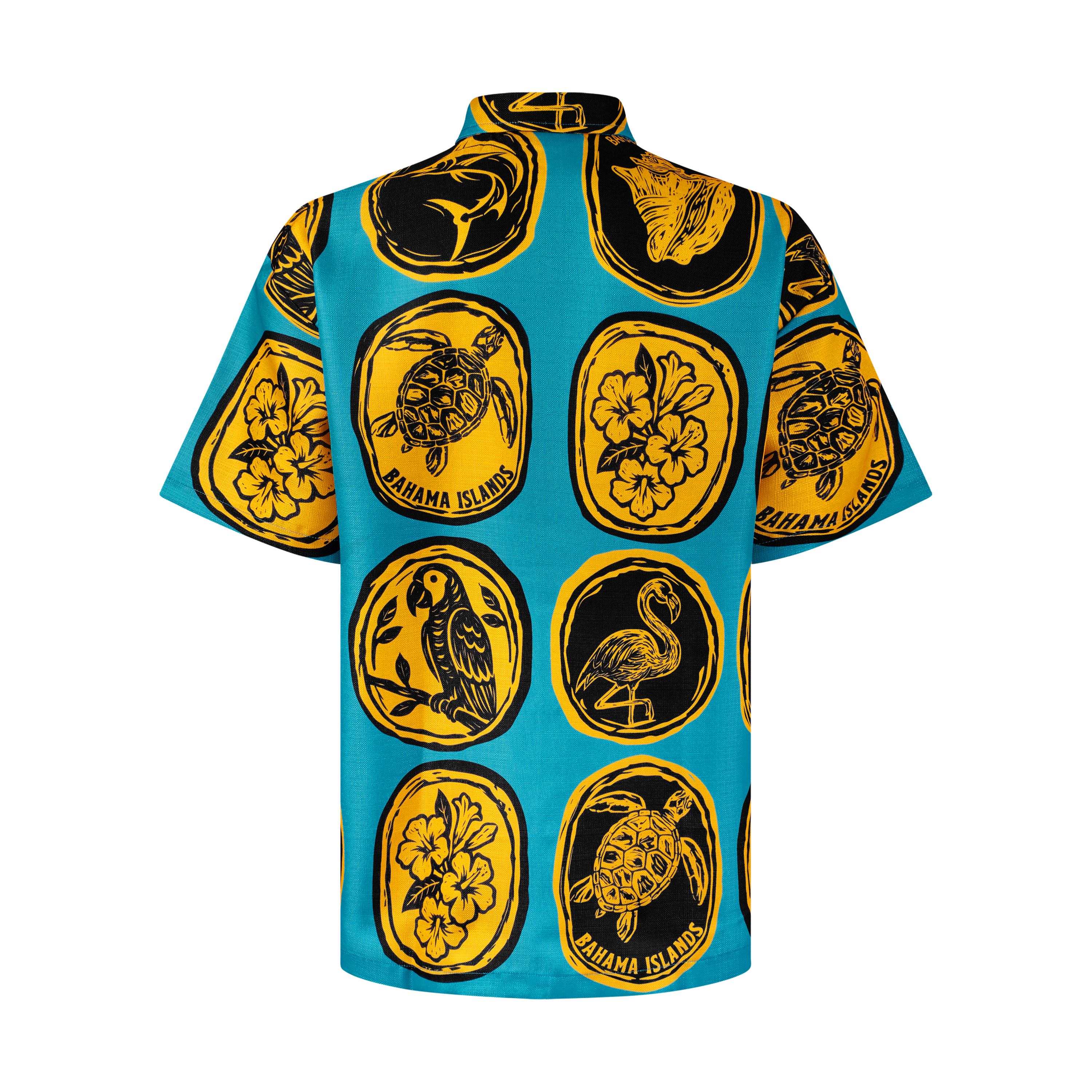 THE COMMERCIA BUTTON UP-BLACK