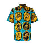 THE COMMERCIA BUTTON UP-BLACK