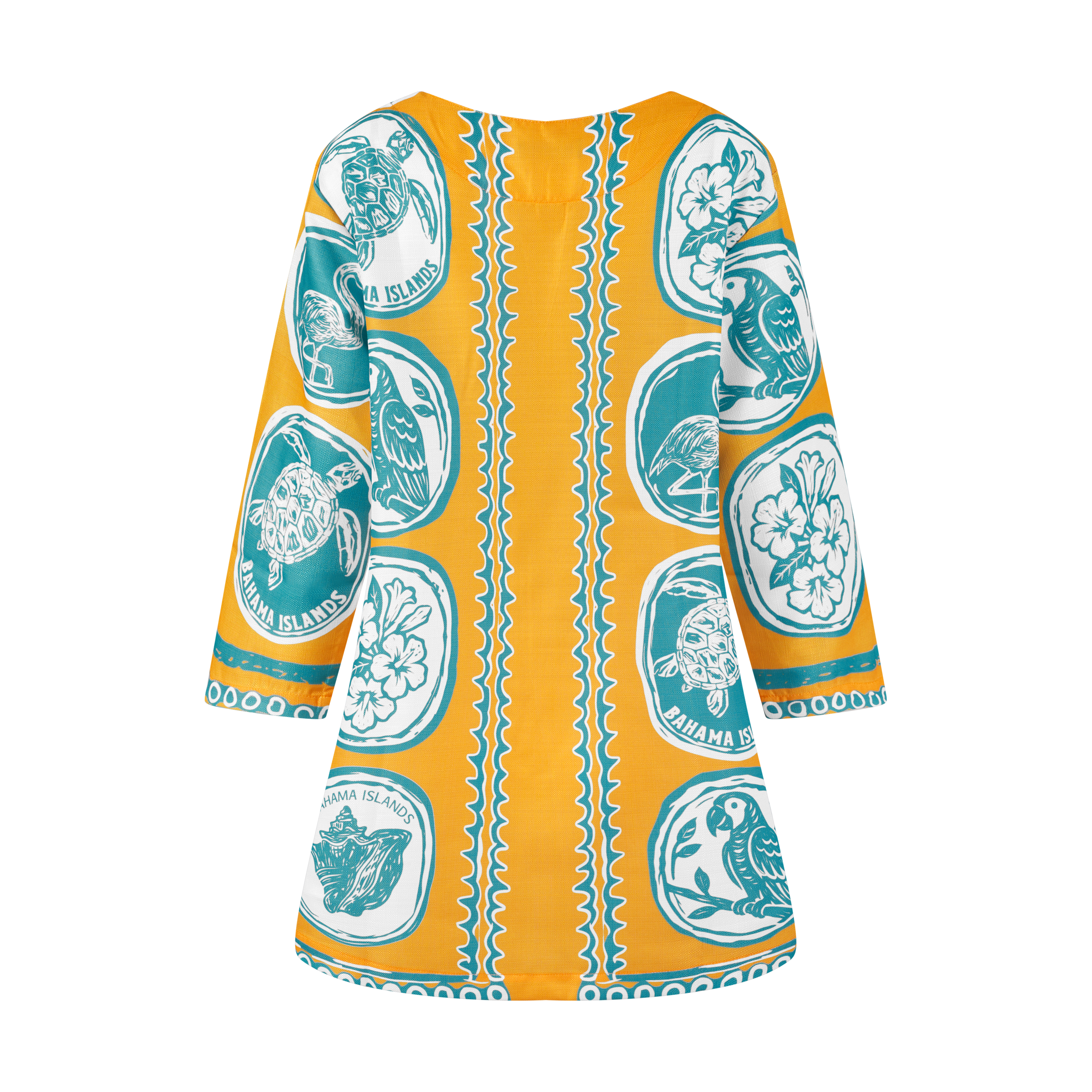 THE COMMERCIA TUNIC BLOUSE-GOLD