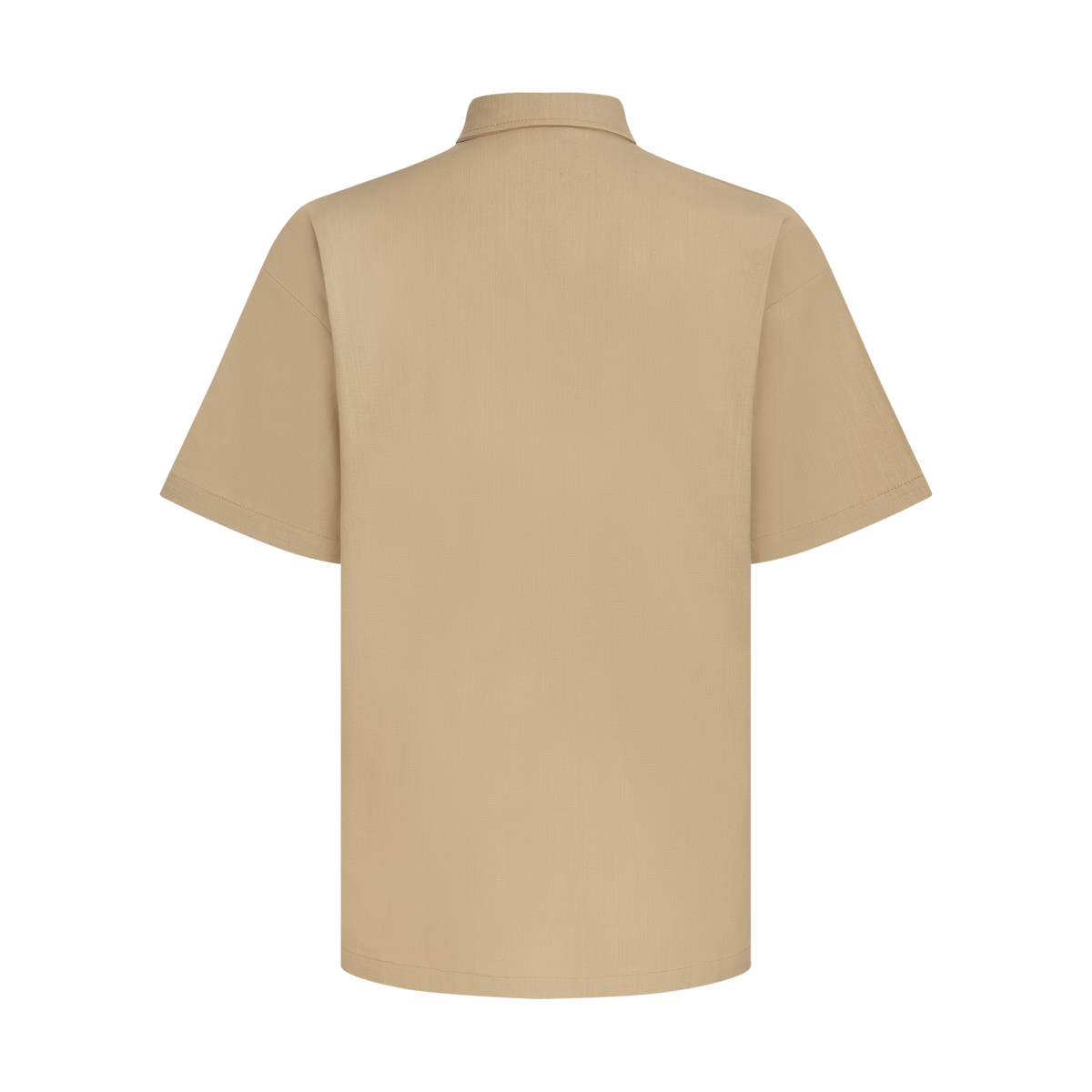 STAPLE LINEN SHIRT-TAUPE