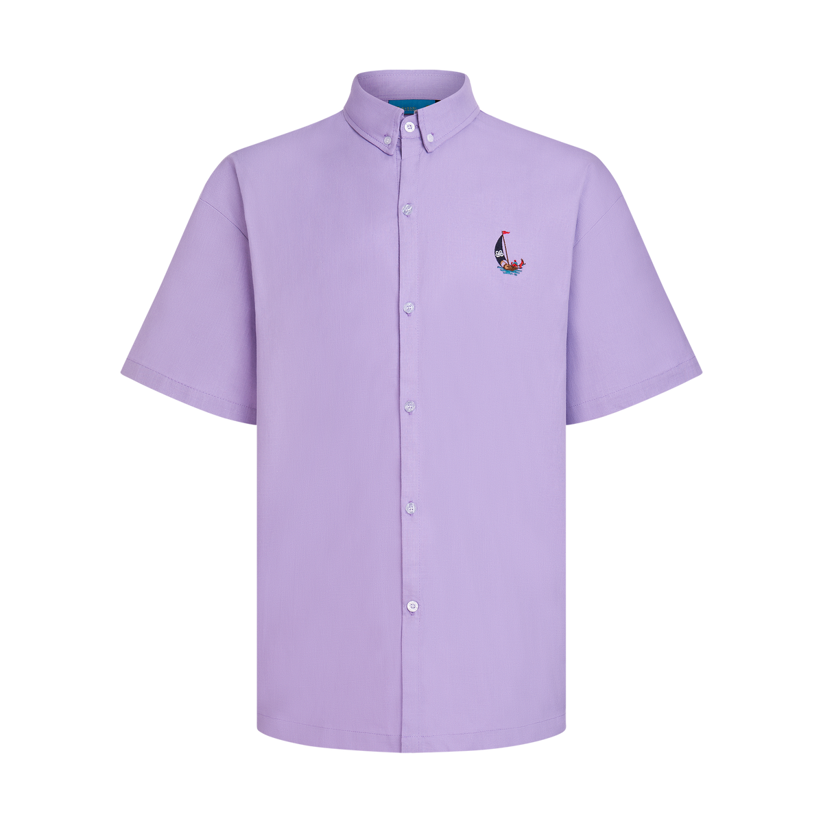STAPLE LINEN SHIRT-LAVENDER