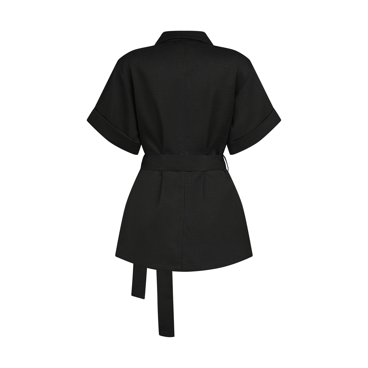 THE BOHIO BLOUSE SET-BLACK