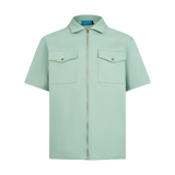 THE AVO CHAMBRAY SET- SAGE