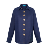 THE DENIM SCOOP SHIRT