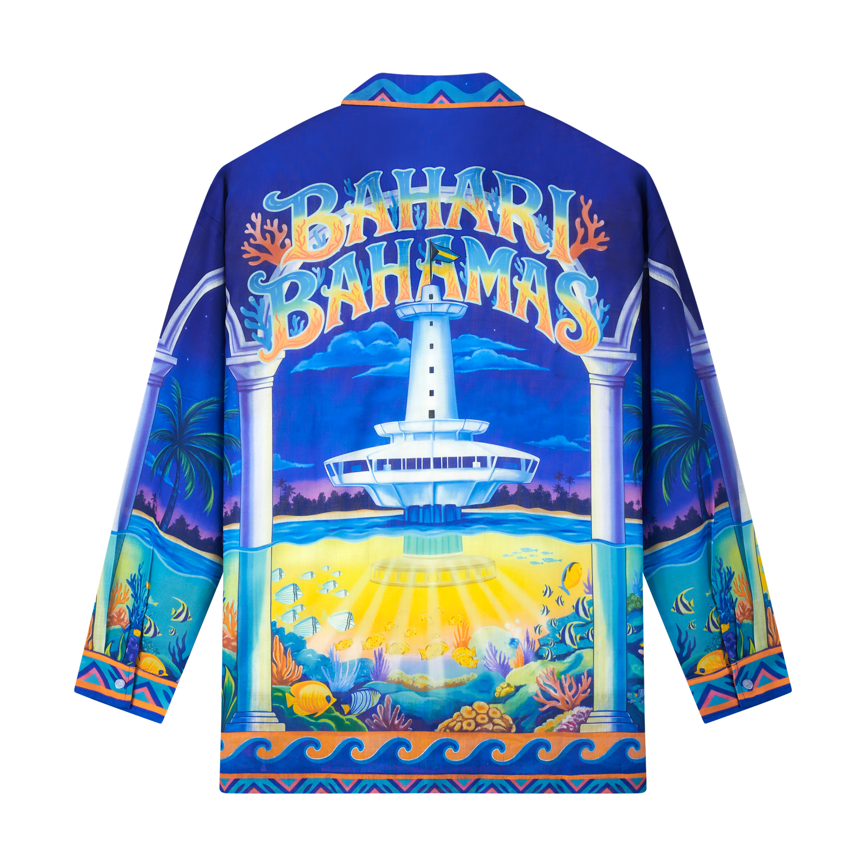MIDNIGHT REEF PAVILLION SHIRT