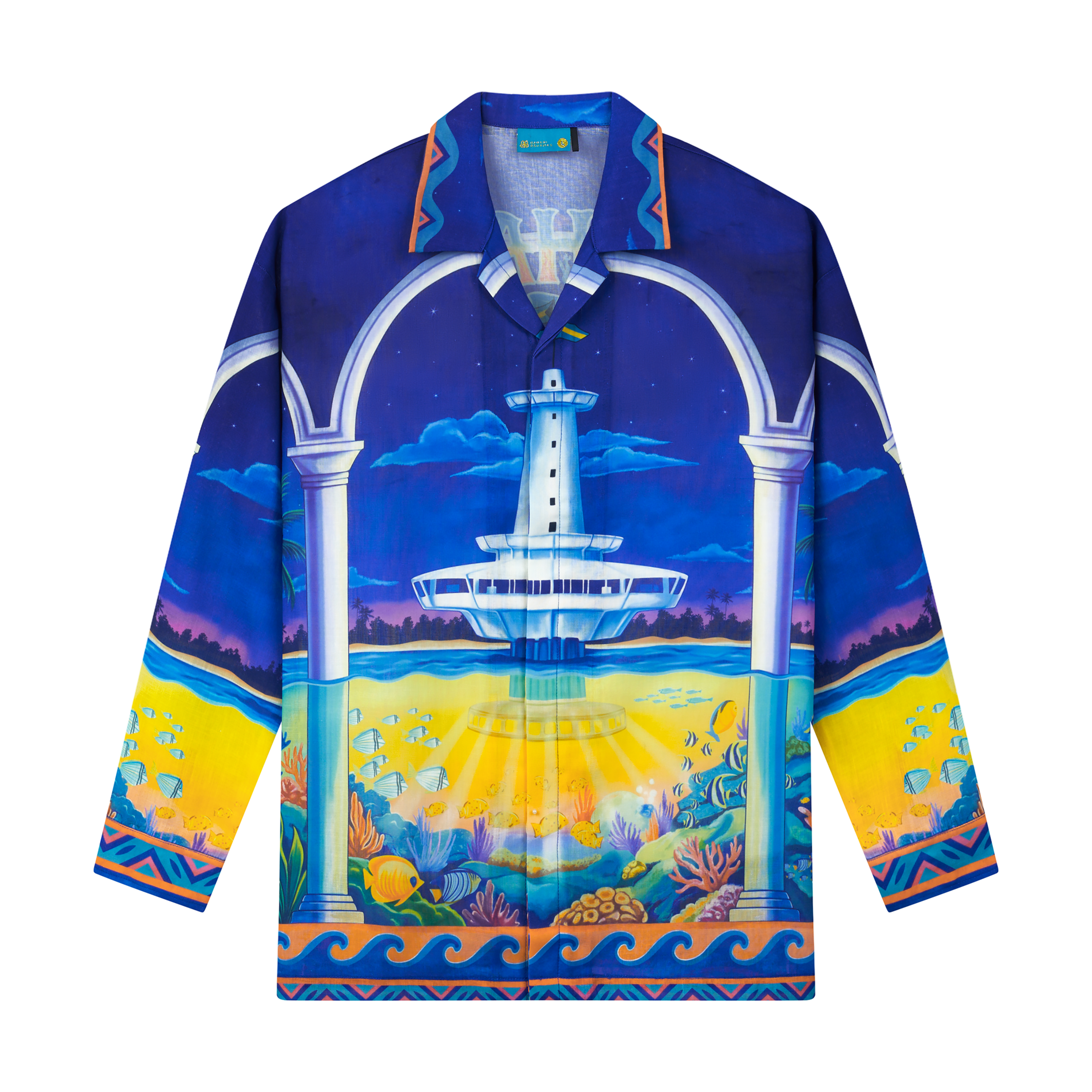 MIDNIGHT REEF PAVILLION SHIRT
