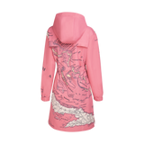 THE CARTE LUCAYOS JACKET DRESS- CORAL