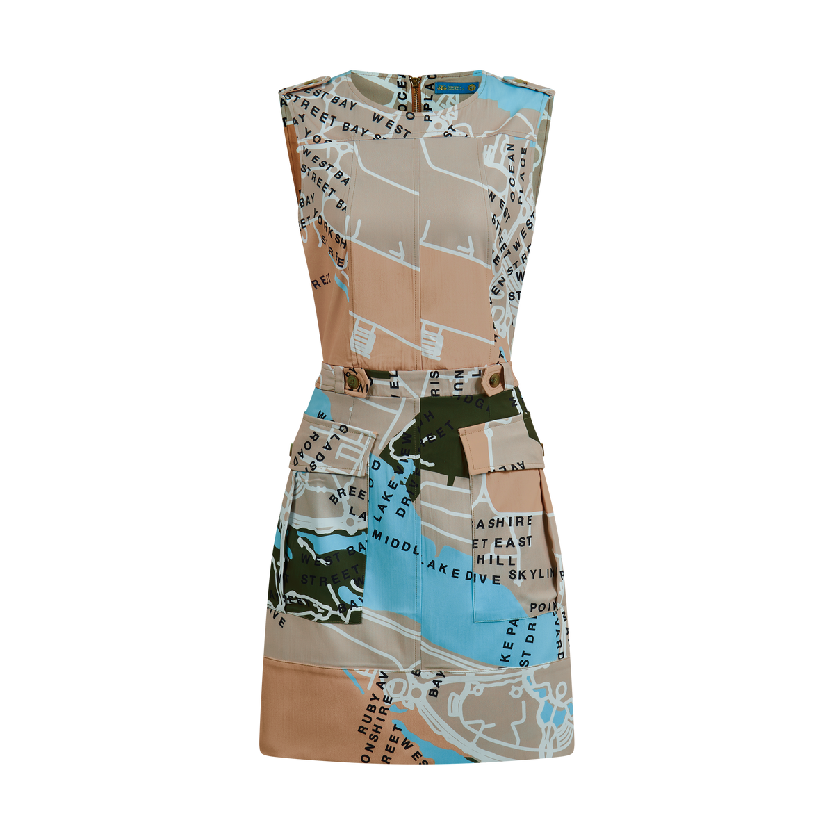STREET SAFARI SHIFT DRESS