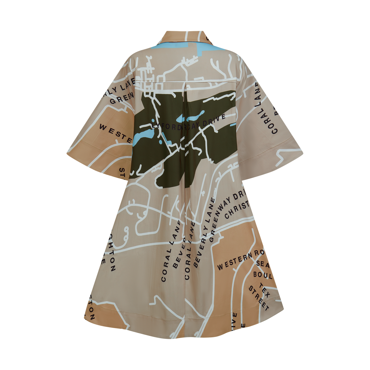 STREET SAFARI SHIRT DRESS
