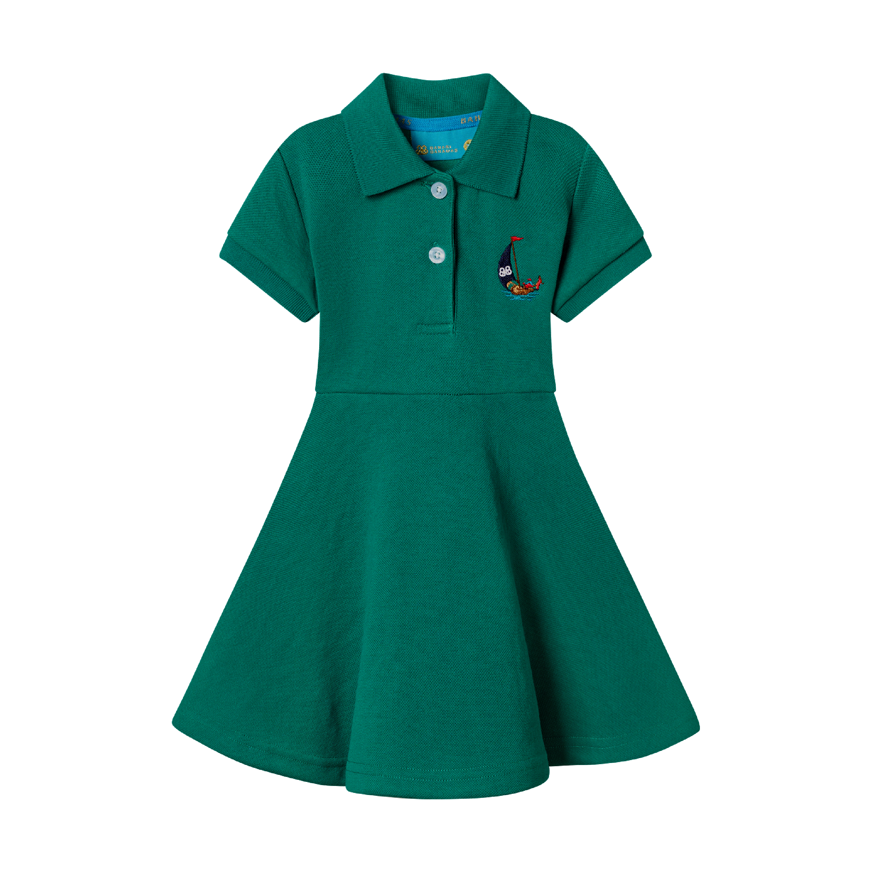GIRLS STAPLE DRESS-KELLY