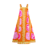 COMMERCIA MAXI DRESS-TANGERINE PINK